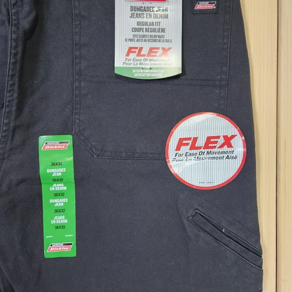 Dickies Work Pants For Men, Jeans Flex Jean Size 36x32 - Picture 6 of 10